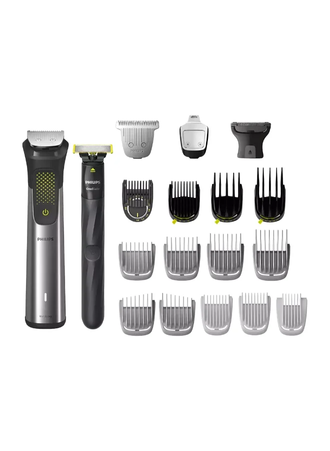 Philips – Philips All-in-One Trimmer MG9553/15,20-in-1 Face, Hair & Body Grooming,OneBlade for Precision Styling,120min Cordless Use, Showerproof, Travel Pouch for Men | Best Price UAE