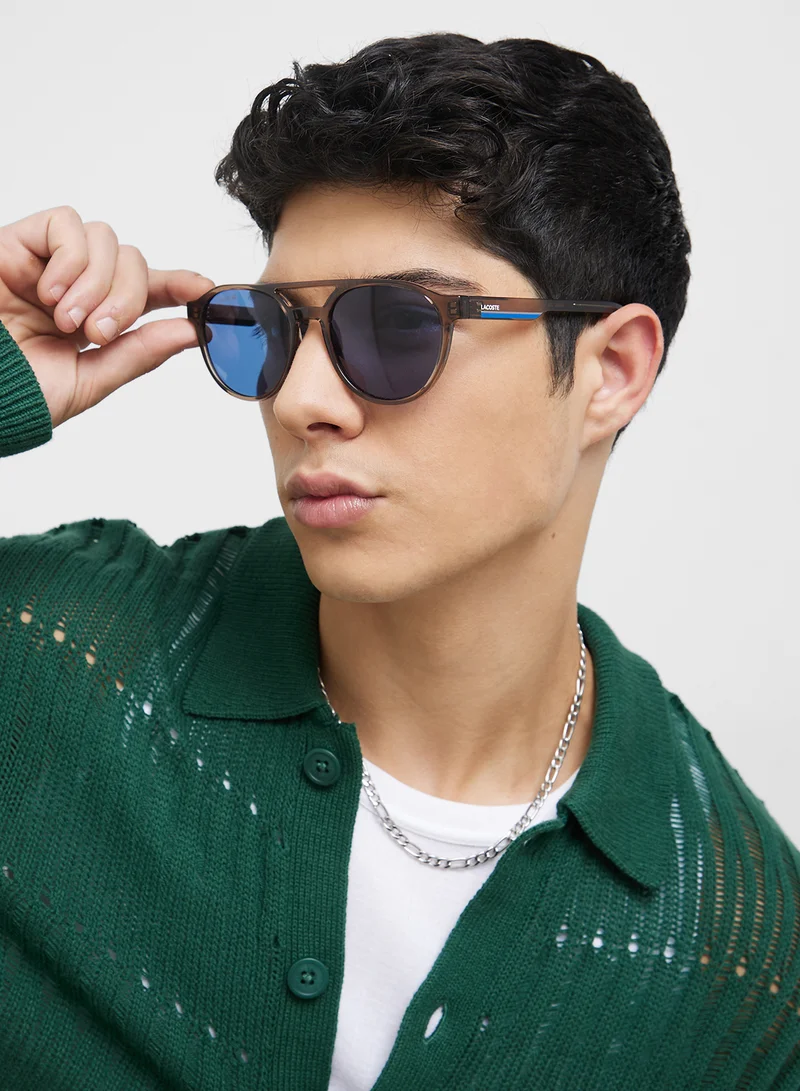 LACOSTE - LACOSTE black BIO INJECTED sunglass for Men | Best Price UAE