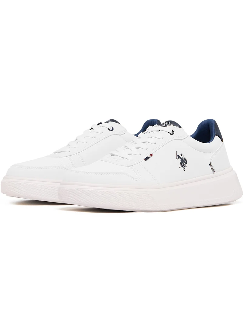 U.S. Polo Assn. – U.S. Polo Assn. Off-White Men’s White Low-Top Limited Edition Sneakers – Super Light, A Dream for Every Feet Lover! for Men | Best Price UAE