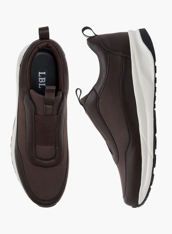 LBL by Shoexpress – LBL by Shoexpress Men’s Panelled Slip-On Sneakers for Men | Best Price UAE