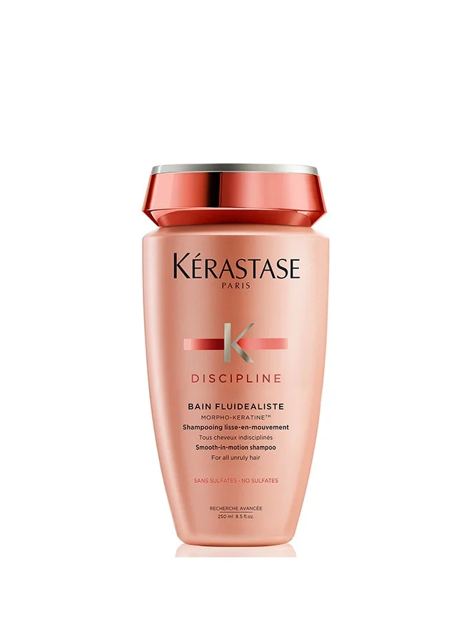 KERASTASE – KERASTASE Kerastase Discipline Bain Fluidealiste Smoothing Sulfate-Free Shampoo For Frizzy, Unruly Hair – 250ml for Women | Best Price UAE