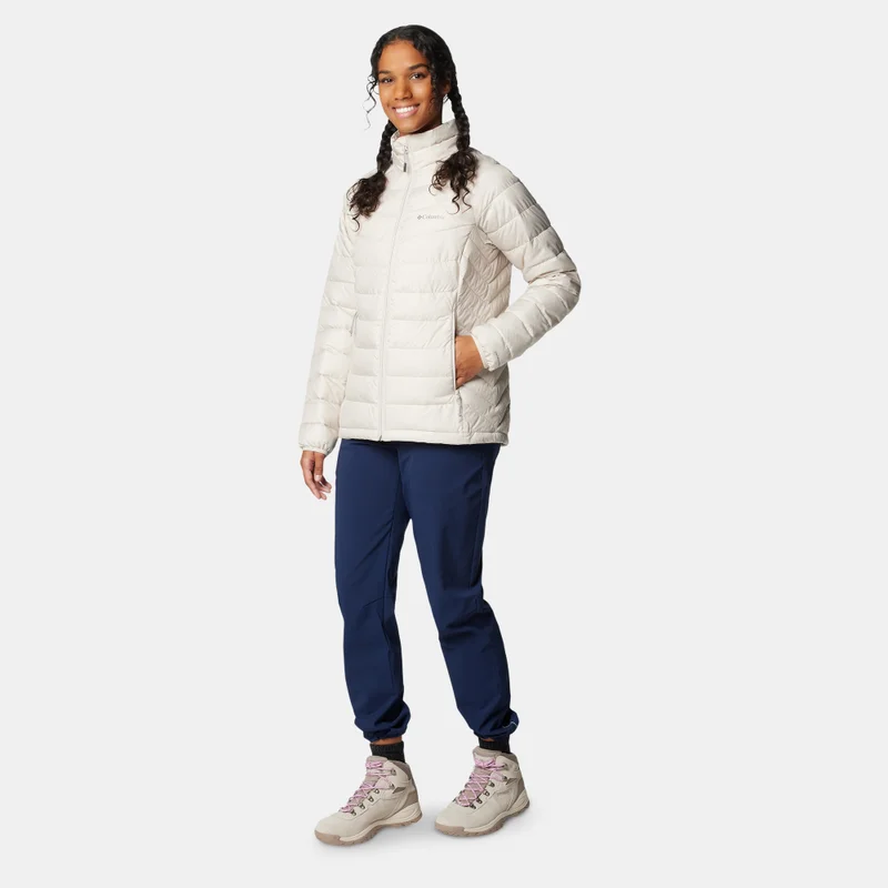 Columbia – Columbia Beige Women’s Powder Lite II Hooded Insulated Hiking Jacket for Women | Best Price UAE