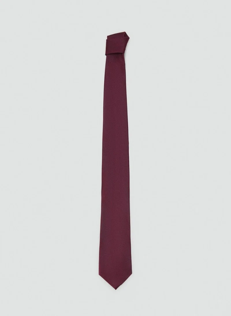 Mango Man - Mango Man Plain silk tie for Men | Best Price UAE