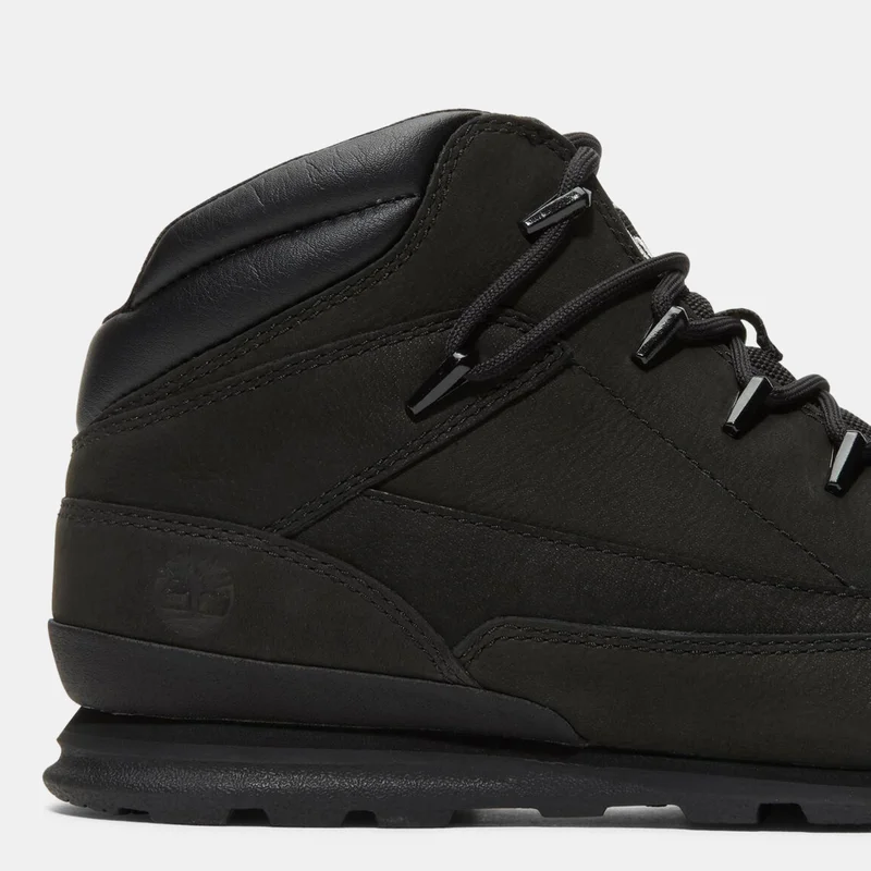 Timberland – Timberland Black Men’s Euro Rock Mid Boots for Men | Best Price UAE