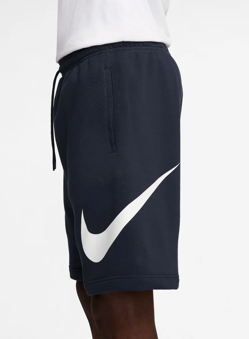 Nike – Nike blue Club Basketball Graphic Shorts for Men | Best Price UAE