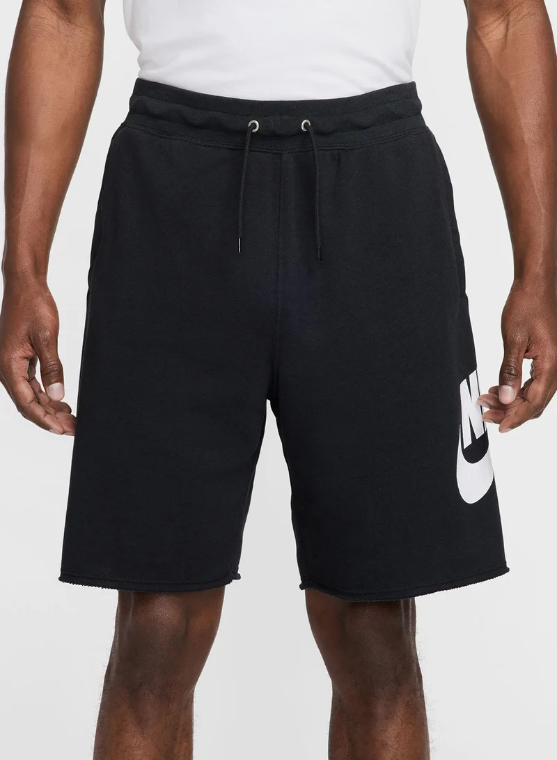 Nike – Nike blackblack(white) Club Alumni Shorts for Men | Best Price UAE