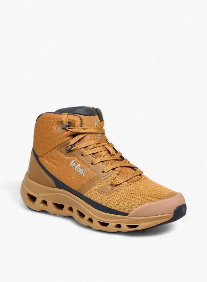 Lee Cooper – Lee Cooper BROWN Men’s Textured Lace-Up Ankle Boots for Men | Best Price UAE
