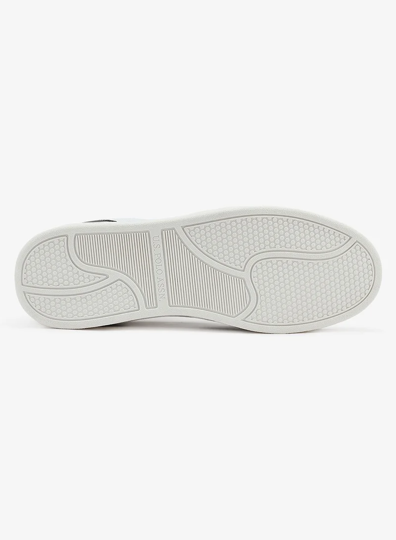 U.S. Polo Assn. – U.S. Polo Assn. white Men’s White and Black Sneakers, Stylish Contrast Design Shoes for Sporty Everyday Looks for Men | Best Price UAE