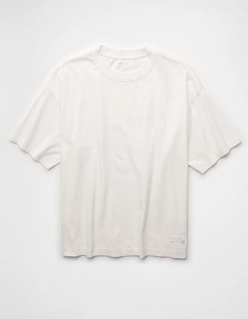 American Eagle - American Eagle AE Relaxed Logo Graphic T-Shirt | Best Price UAE