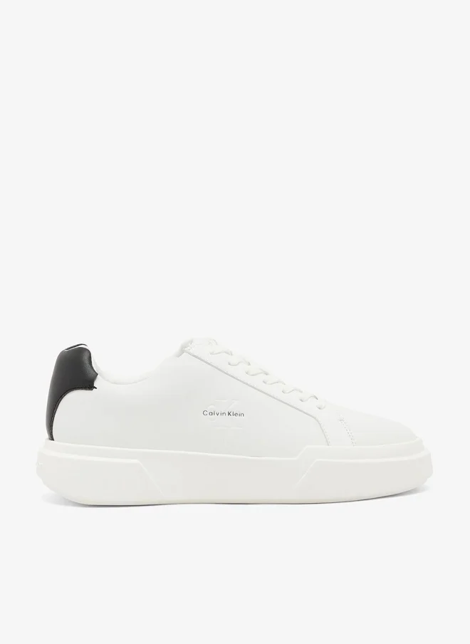 Calvin Klein Jeans – Calvin Klein Jeans Leather Durable Traction NYC Trainers for Women | Best Price UAE