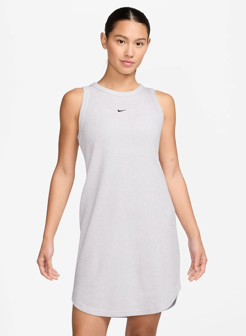 Nike – Nike Nsw Chill Knitted Ribbed Tank Dress for Women | Best Price UAE