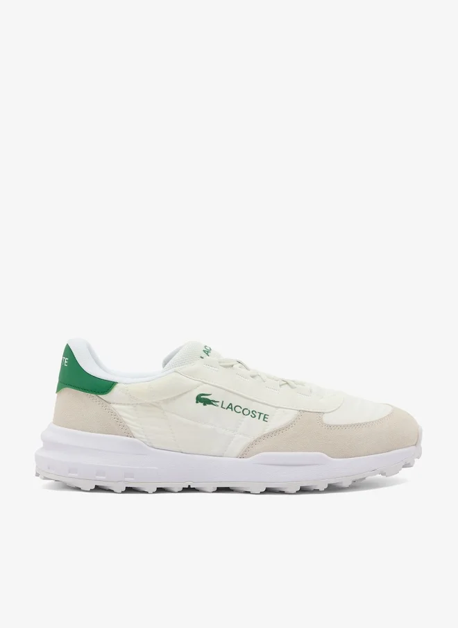 Lacoste – Lacoste WHT/GRN Elite Actv Evo 1261 Low Top Sneakers for Men | Best Price UAE