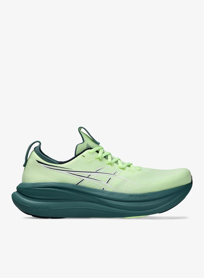 Asics – Asics ILLUMINATE YELLOW/FOGGY TEAL Gel-Nimbus 28 for Men | Best Price UAE
